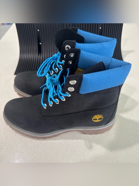 Timberland Men’s 6 Inch Premium Waterproof Boots Black Blue Size 10 main image 11